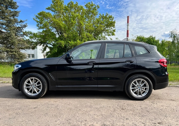 BMW X3 cena 139900 przebieg: 48000, rok produkcji 2020 z Nidzica małe 742